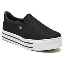 Tênis Via Marte Feminino Slip On Prisma Line 010-023-01 Tênis Via Marte Feminino Slip On Prisma Line 010-023-01