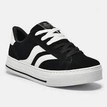 Tênis Via Marte Preto/Branco Ref: 027-032-05