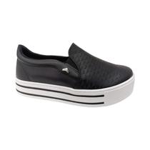 Tenis via marte slip on feminino 010-035-01 -