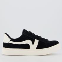 Tênis Via Marte V016 Feminino Preto e Branco