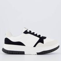 Tênis Via Marte V219 Feminino Branco e Preto