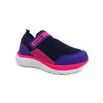 Tênis Via Vip Infantil VV9500 Marinho/Pink Tênis Via Vip Infantil VV9500 Marinho/Pink