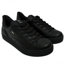 Tênis Viamarte Napa Preto Casual 01600805