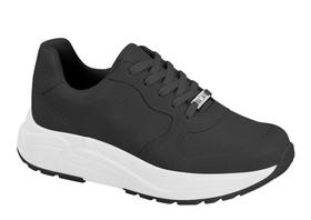 Tênis vizzano 1485.102 casual napa feminino - preto - 35