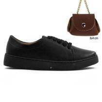Tênis Vizzano Básico Casual Feminino + Niqueleira Exclusiva Tênis Vizzano Básico Casual Feminino + Niqueleira Exclusiva