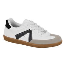 Tenis Vizzano Branco Feminino Casual Recortes Macio 1430102