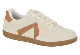 Tênis Vizzano Branco OFF/Camel Ref: 1430.102 Tamanho:35 Tênis Vizzano Branco OFF/Camel Ref: 1430.102 Tamanho:35