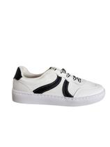Tenis Vizzano Branco/Preto Ref.: 1214.1070 Tenis Vizzano Branco/Preto Ref.: 1214.1070