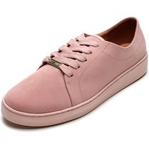 Tênis Vizzano Camurça Casual Cadarço Feminino - Rosa - 37