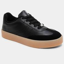 Tênis Vizzano Casual Básico Feminino - Preto Tênis Vizzano Casual Básico Feminino - Preto