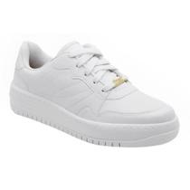 Tenis vizzano casual branco dia a dia confortavel