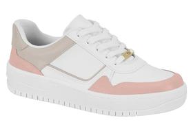 Tênis Vizzano Casual Feminino 1389.120 Branco/Rosa