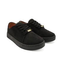 Tênis Vizzano Casual Feminino Camurça Preto 1214.205 Original