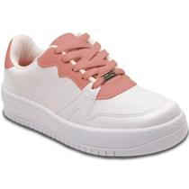 Tênis Vizzano Feminino Casual Plataforma Macia Moda Passeio Leve Ultra Conforto Flatform