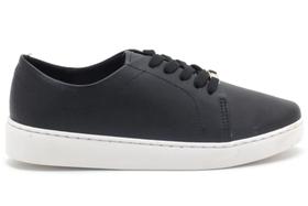 Tênis vizzano feminino pelica casual preto/ branco 1214205pb Tênis vizzano feminino pelica casual preto/ branco 1214205pb