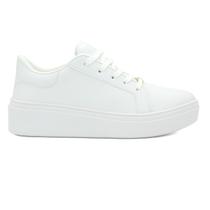 Tenis Vizzano Original Cadarço Flatform Baixo Feminino 345 Tenis Vizzano Original Cadarço Flatform Baixo Feminino 345