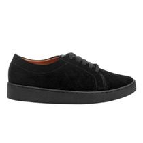 Tenis Vizzano Preto Feminino 1214.205 Camurça Tenis Casual