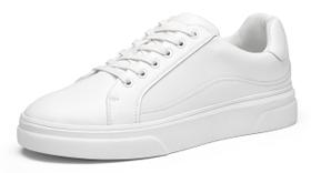 Tênis Vostey BMY5011A Fashion Classic Casual White para homens Tênis Vostey BMY5011A Fashion Classic Casual White para homens