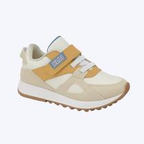 Tênis Walk Mini Bege Infantil Menino Klin 216123000 Tênis Walk Mini Bege Infantil Menino Klin 216123000