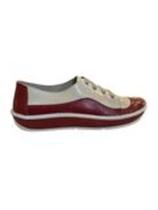 Tenis Wave JGean Vermelho/Creme com Elástico Tenis Wave JGean Vermelho/Creme com Elástico