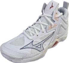 Tenis Wave Momentum 3 Mid bco - Mizuno Tenis Wave Momentum 3 Mid bco - Mizuno