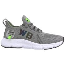 Tenis West Boot Knit Original Confortavel Meia