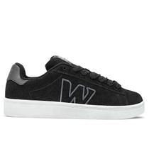 Tênis West Coast 65 Vintage Suede Black White