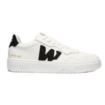 Tenis West Coast branco casual masculino leve e confortável