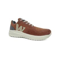 Tenis West Coast Casual Masculino 312003 Sierra/Graphite/Beig