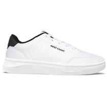 Tênis West Coast Unissex 207 Sunset Branco Preto