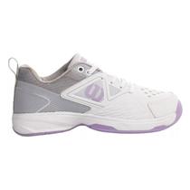 Tênis Wilson Slice 3.0 All Court Feminino Branco Cinza Lilas