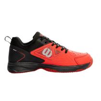 Tênis Wilson Slice 3.0 Clay Court Preto e Vermelho 39