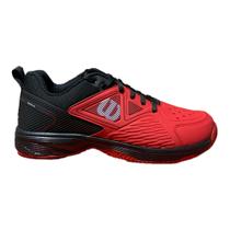 Tênis Wilson Slice 3 Clay Vermelho e Preto Masculino