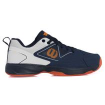 Tênis Wilson Slice 3 Marinho e Laranja Masculino