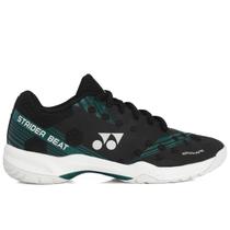 Tênis Yonex Power Cushion Strider Beat Badminton Preto e Verde