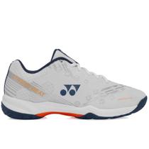 Tênis Yonex Strider Badminton Branco e Laranja