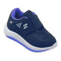 Tenis Zeuz Calce Facil 51 YX Infantil Azul Marinho/Azul Tenis Zeuz Calce Facil 51 YX Infantil Azul Marinho/Azul