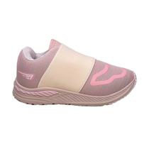 Tenis Zeuz Calce Facil 91 KX Elastico Infantil Rosa Tenis Zeuz Calce Facil 91 KX Elastico Infantil Rosa