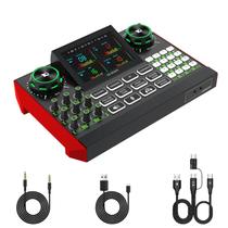 Tenlamp G9 Live Sound Card Mesa de Áudio para PC/Móvel