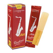 Tenor Sax Reeds Vandoren JAVA Red Strength 2.5 Caixa com 5