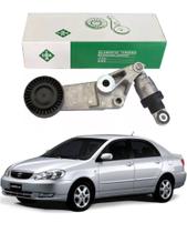 Tensor Correia do Alternador Original INA - Toyota Corolla de 2003 a 2008 1.6 e 1.8 - 534001610