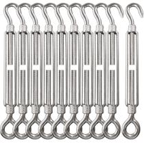 Tensor de aço inoxidável M10 Lsqurel 10PCS 304 Tensor de aço inoxidável M10 Lsqurel 10PCS 304
