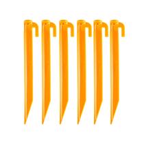 Tent Pegs Coghlan's, pacote de plástico reciclado de 23 cm com 6
