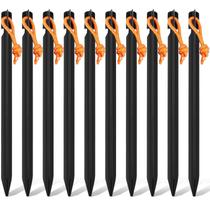 Tent Stakes LQ-SCYCX-TT Heavy Duty Alumínio, pacote com 10