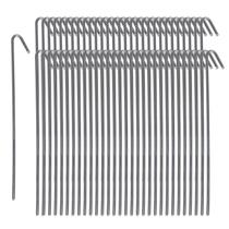 Tent Stakes Pinnacle Mercantile Metal Garden, pacote com 60, 23 cm, EUA Tent Stakes Pinnacle Mercantile Metal Garden, pacote com 60, 23 cm, EUA