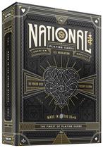 Teoria das cartas de baralho 11 National Premium Gold Foil Deck