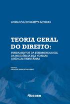 Teoria Geral do Direito: Fundamentos da Fenomelogia da Incidência das Normas Jurídicas Tributárias