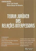 Teoria juridica das relacoes interpessoais - BSL - VISUAL BOOKS