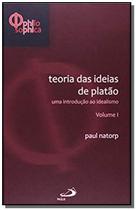 Teorias das ideias de platão: uma introdução ao idealismo - volume i - vol. 1