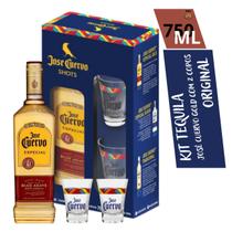Tequila José Cuervo Original Com Selo 750 Ml + 2 Copos Shot